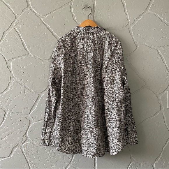 Gap Factory Leopard Button Down Shirt NWT - Picture 2 of 8